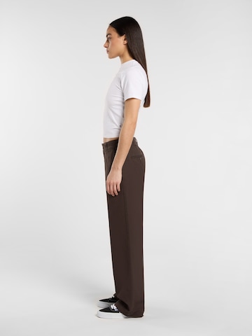 Wide Leg Pantalon chino DICKIES en marron