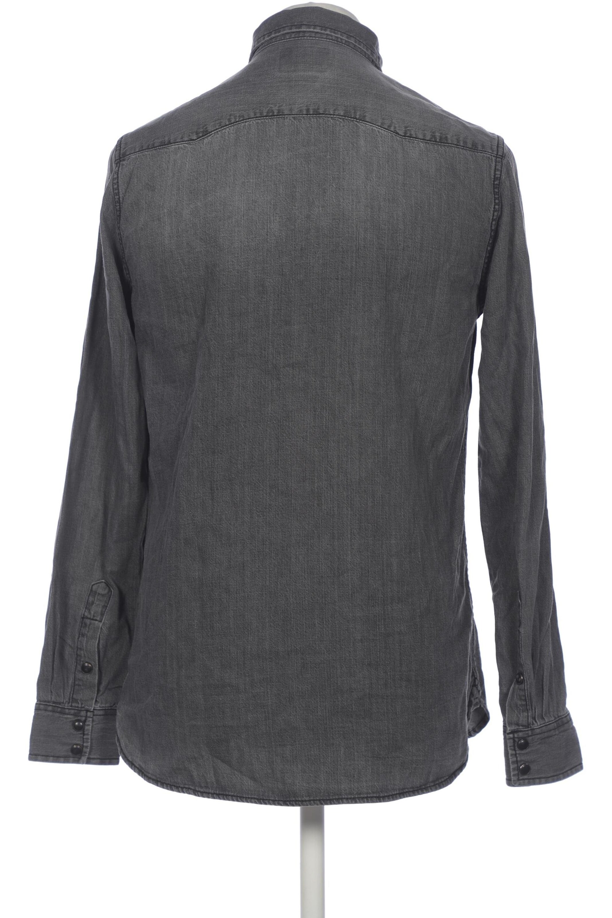 ZARA Button Up Shirt in M in Grey