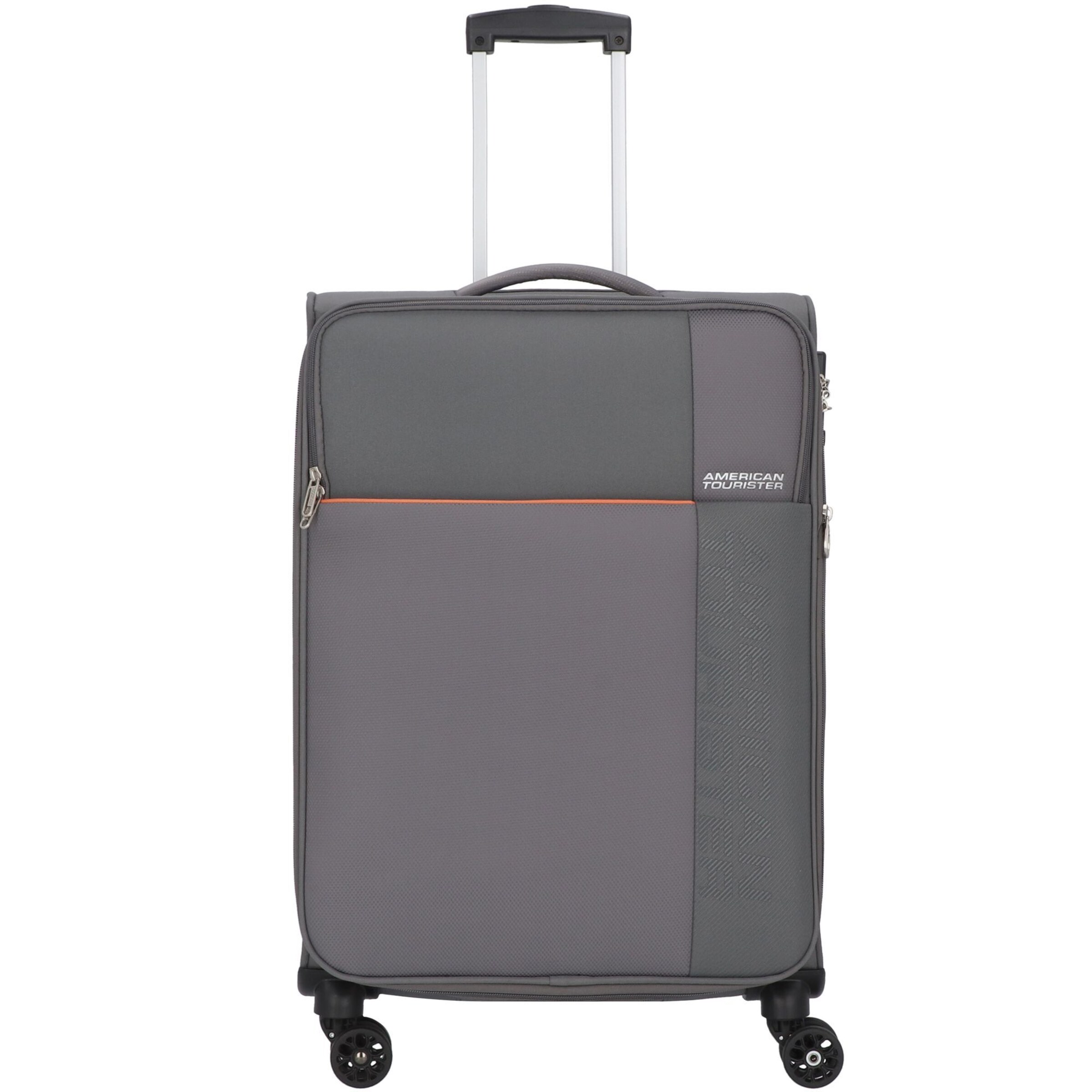 American Tourister Trolley in Grijs: voorkant