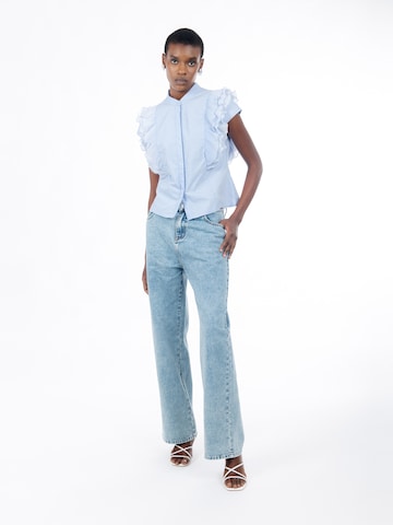 Camicia da donna di Influencer in blu