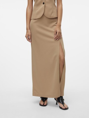 Jupe VERO MODA en beige : devant