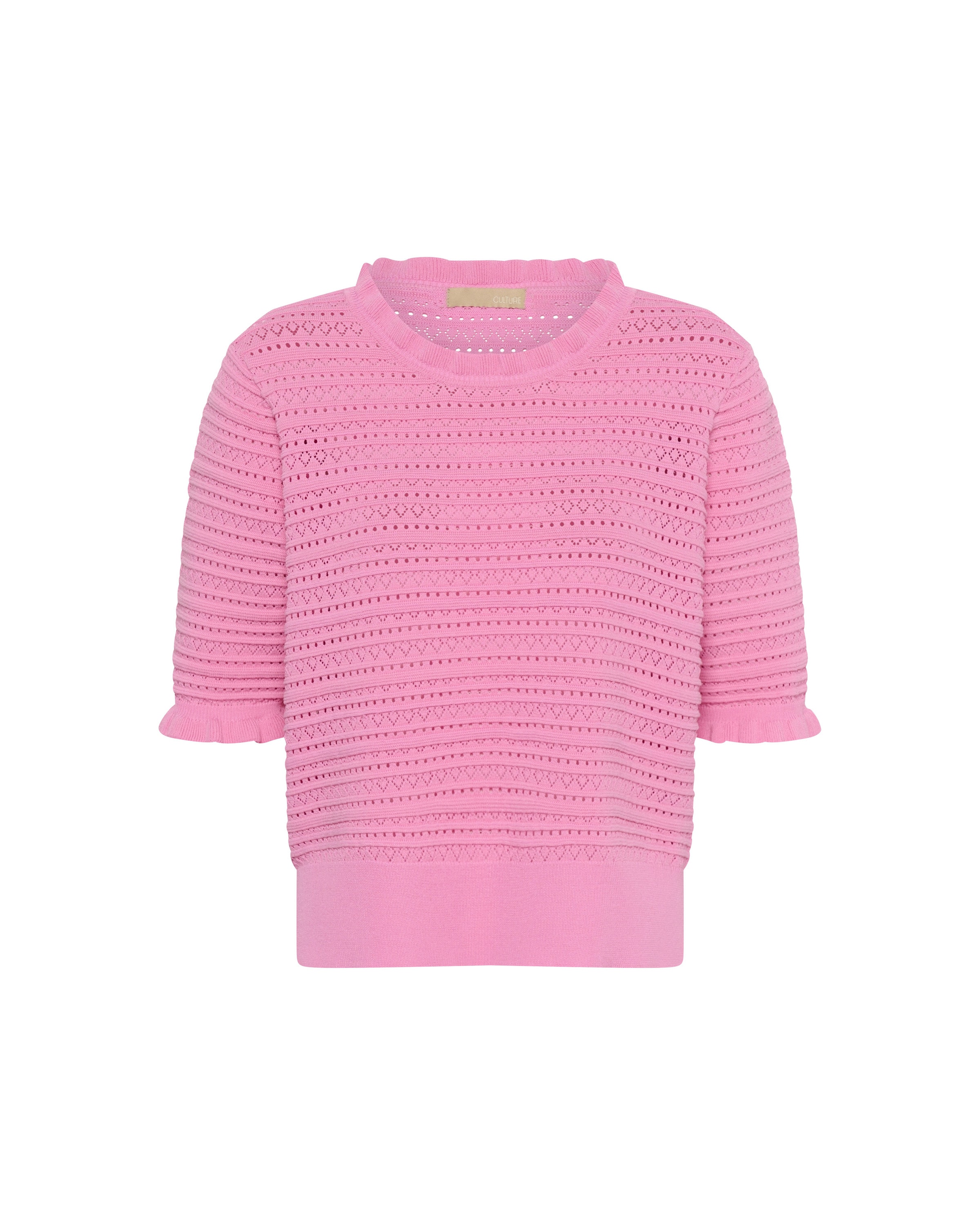 Pull-over CULTURE en rose : devant