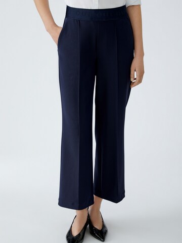 OUI Wide Leg Culotte 'Neya' in Blau: Vorderseite
