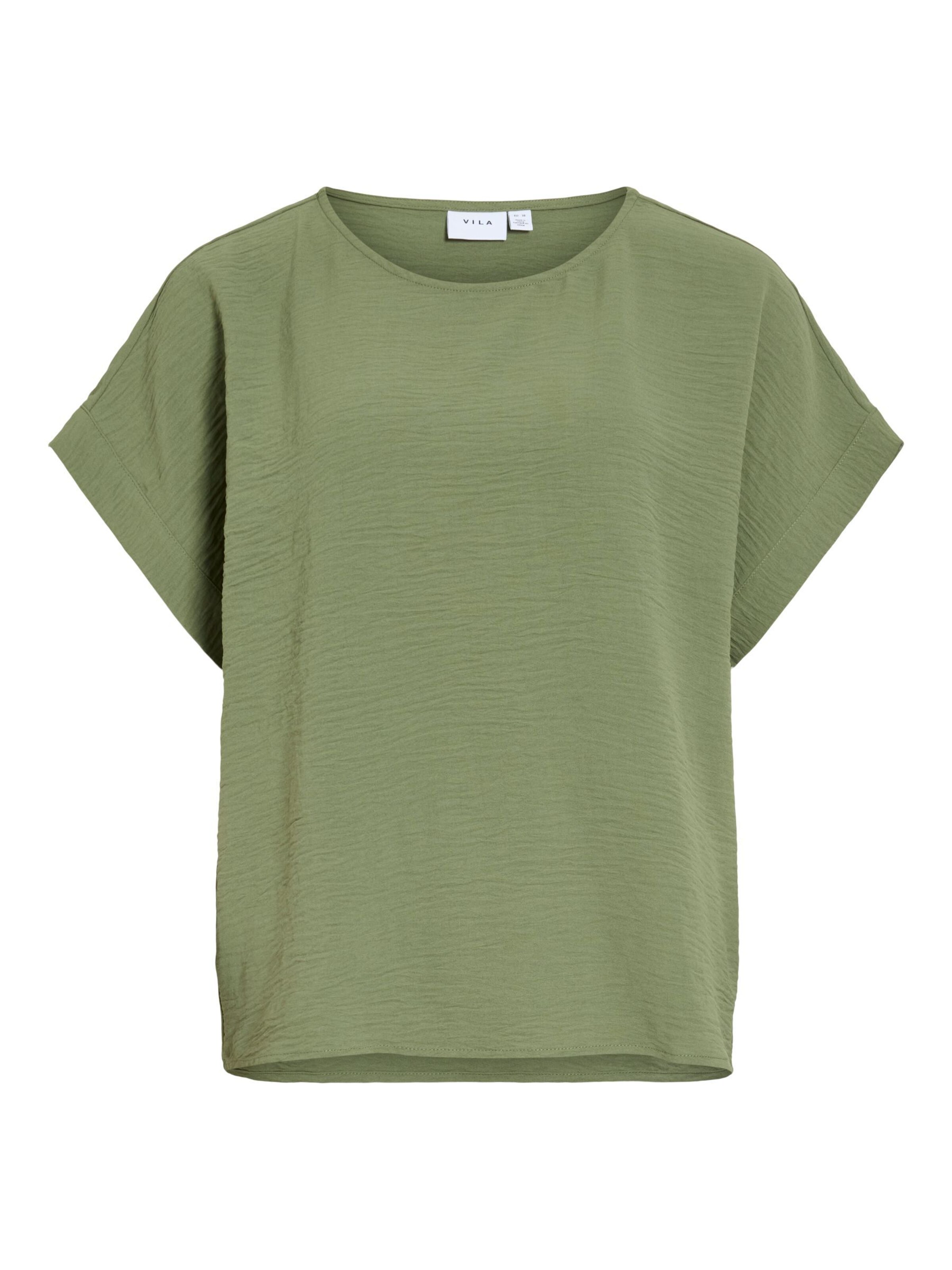 VILA Bluse 'VIJosa' in Grün: Vorderseite