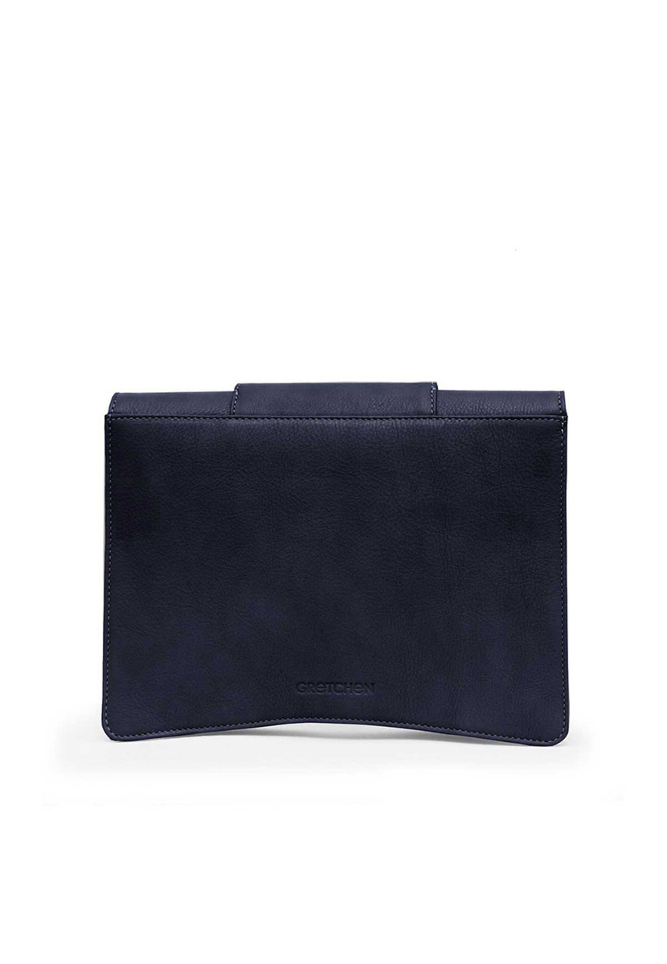 Gretchen Clutch 'Oyster Three' in Blue