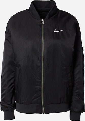 Veste mi-saison Nike Sportswear en noir : devant