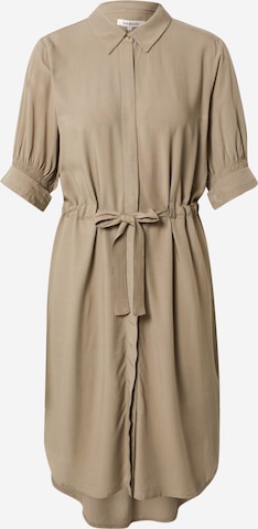 Soft Rebels - Vestido camisero 'Matilda' en beige: frente