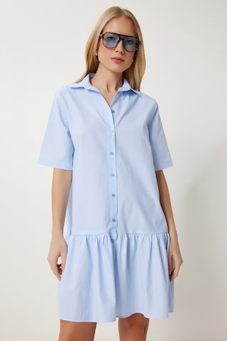 Happiness İstanbul Μπλουζοφόρεμα σε μπλε: μπροστά
