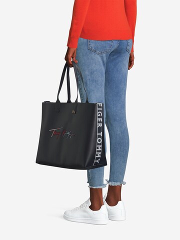 TOMMY HILFIGER Shopper táska 'Iconic' - kék