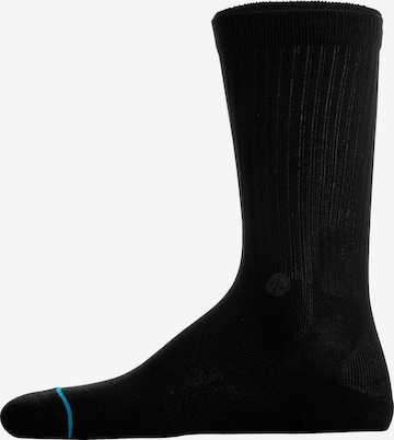Chaussettes Stance en noir : devant