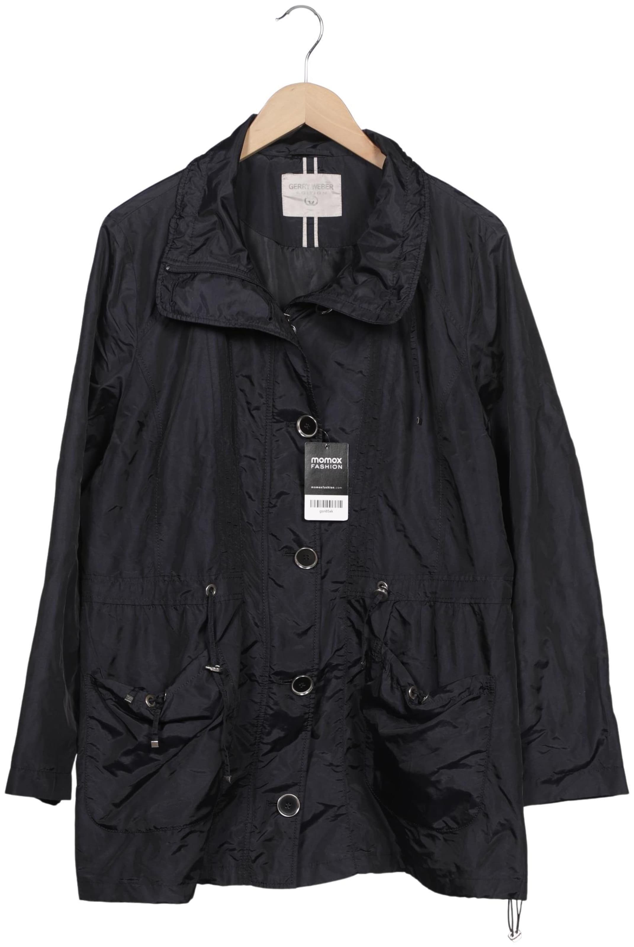 GERRY WEBER Jacke XXL in Schwarz: Vorderseite