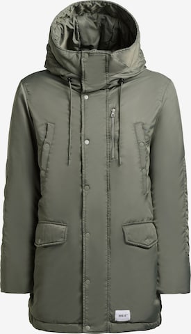 Veste d’hiver 'Pakpao' khujo en vert : devant