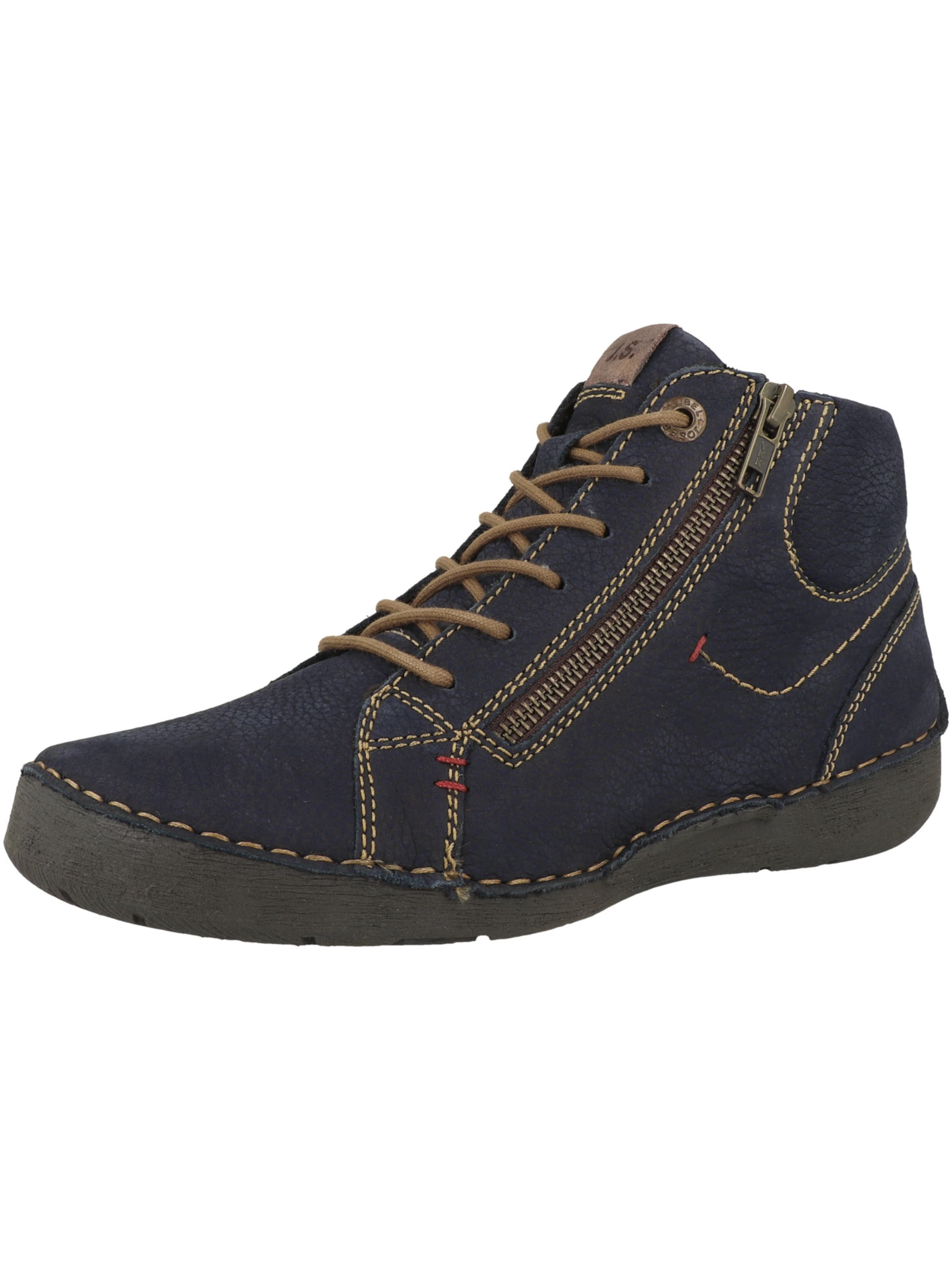 Bottines à lacets 'Fergey 67' JOSEF SEIBEL en bleu : devant