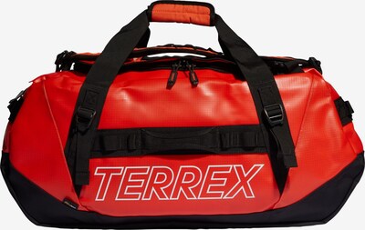 ADIDAS TERREX Sporttasche 'Expedition' in rot / schwarz / weiß, Produktansicht