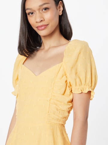 NAF NAF Letní šaty 'KAYSA' – žlutá