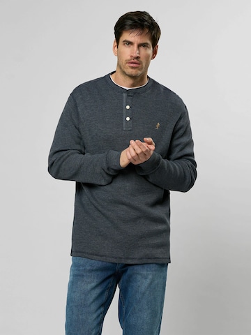 MCS Shirt 'Colt' in Blauw: voorkant