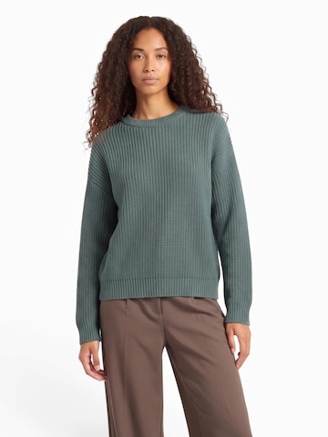 VERO MODA Sveter 'VMLEA' - Zelená: predná strana