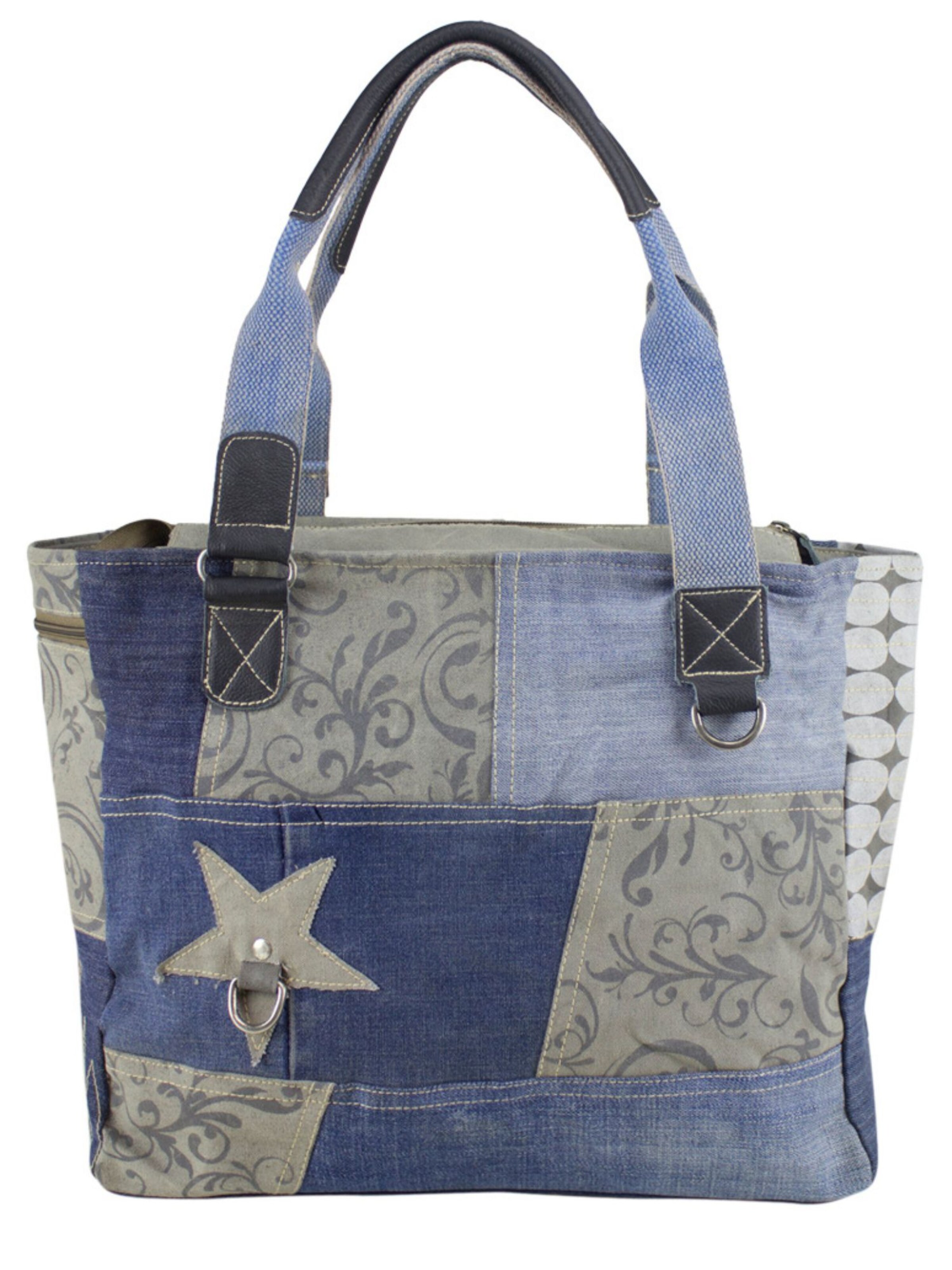 Sunsa Shopper 'Sunsa'‌‌‌‌‌‌‌‌‌ in Blau: Vorderseite