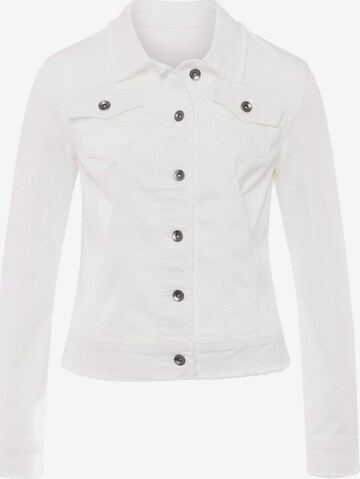 heine Between-Season Jacket in White: front