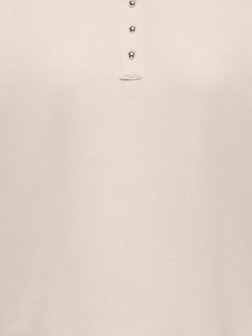 ONLY Sweatshirt 'ONLCoralie' i beige