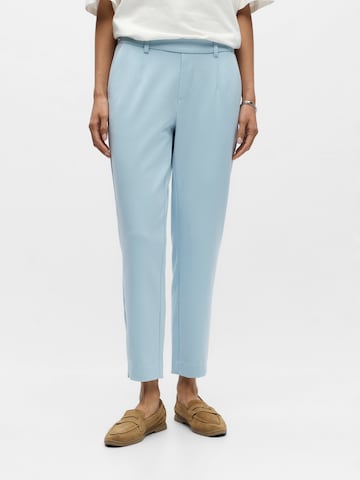 OBJECT Slim fit Chino trousers 'OBJLISA' in Blue: front