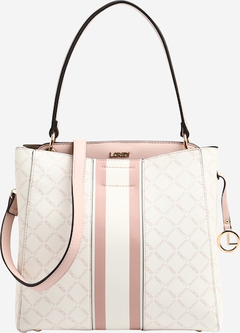 L.CREDI Shoulder Bag 'Gioia' in Pink: front