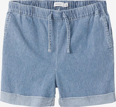 NAME IT Shorts 'Bella' in blue denim / weiß, Produktansicht