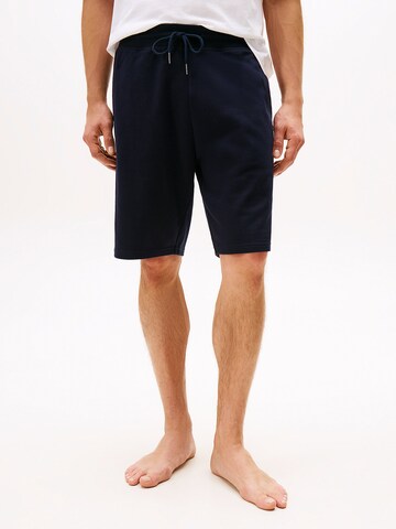 TOMMY HILFIGER Pajama short in Blue: front
