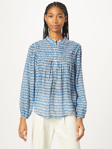 Peppercorn Blouse 'Marika' in Blauw: voorkant