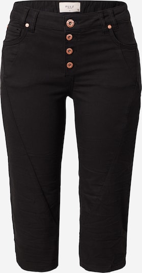 PULZ Jeans Hlače u crna, Pregled proizvoda