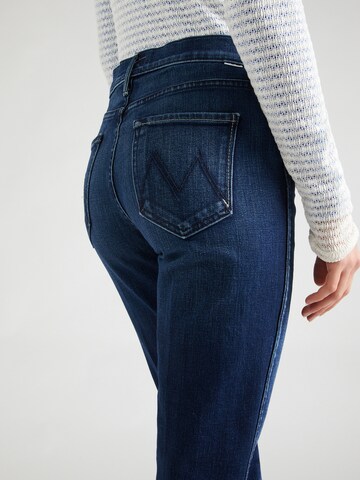 MOTHER Regular Jeans 'RASCAL SNEAK FRAY' in Blau