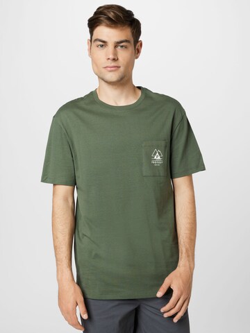PROTEST Performance Shirt 'ISIAH' in Green: front
