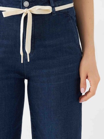 Dawn Regular Jeans 'Dew Flared French Pocket' in Blue