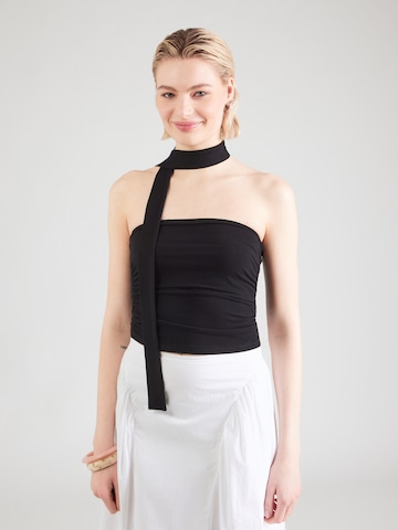 ABOUT YOU Top 'Valentine' in Zwart: voorkant