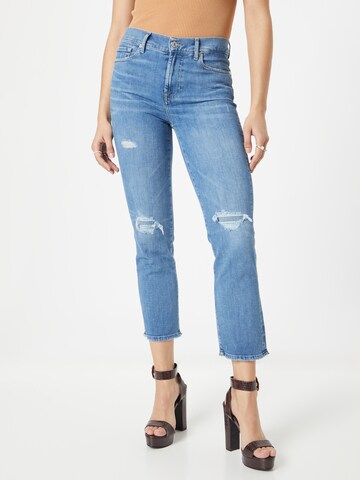 7 for all mankind Regular Jeans in Blauw: voorkant