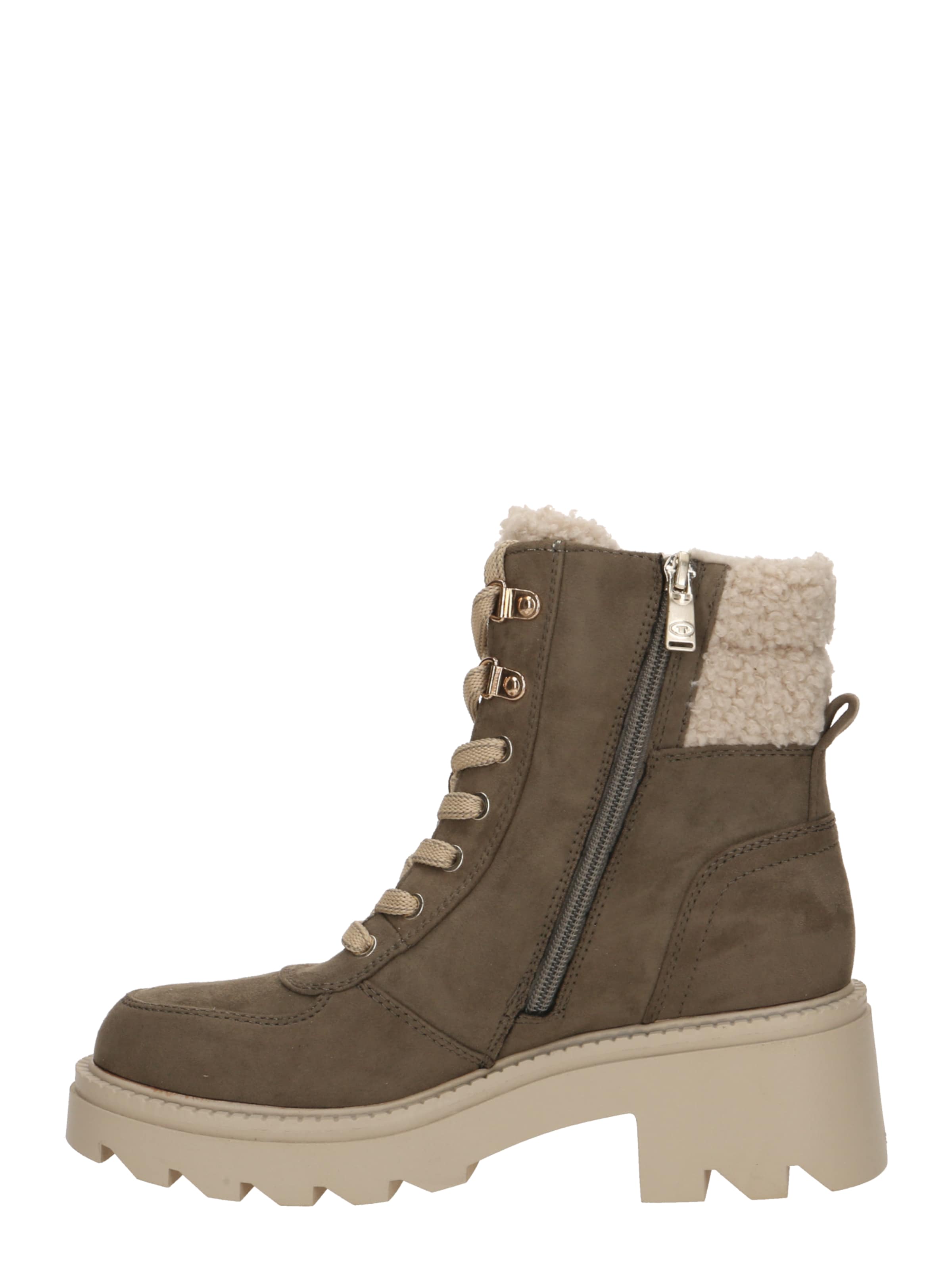 Ghete cu șireturi de la TOM TAILOR pe verde