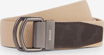 Ceinture Boggi Milano en beige : devant