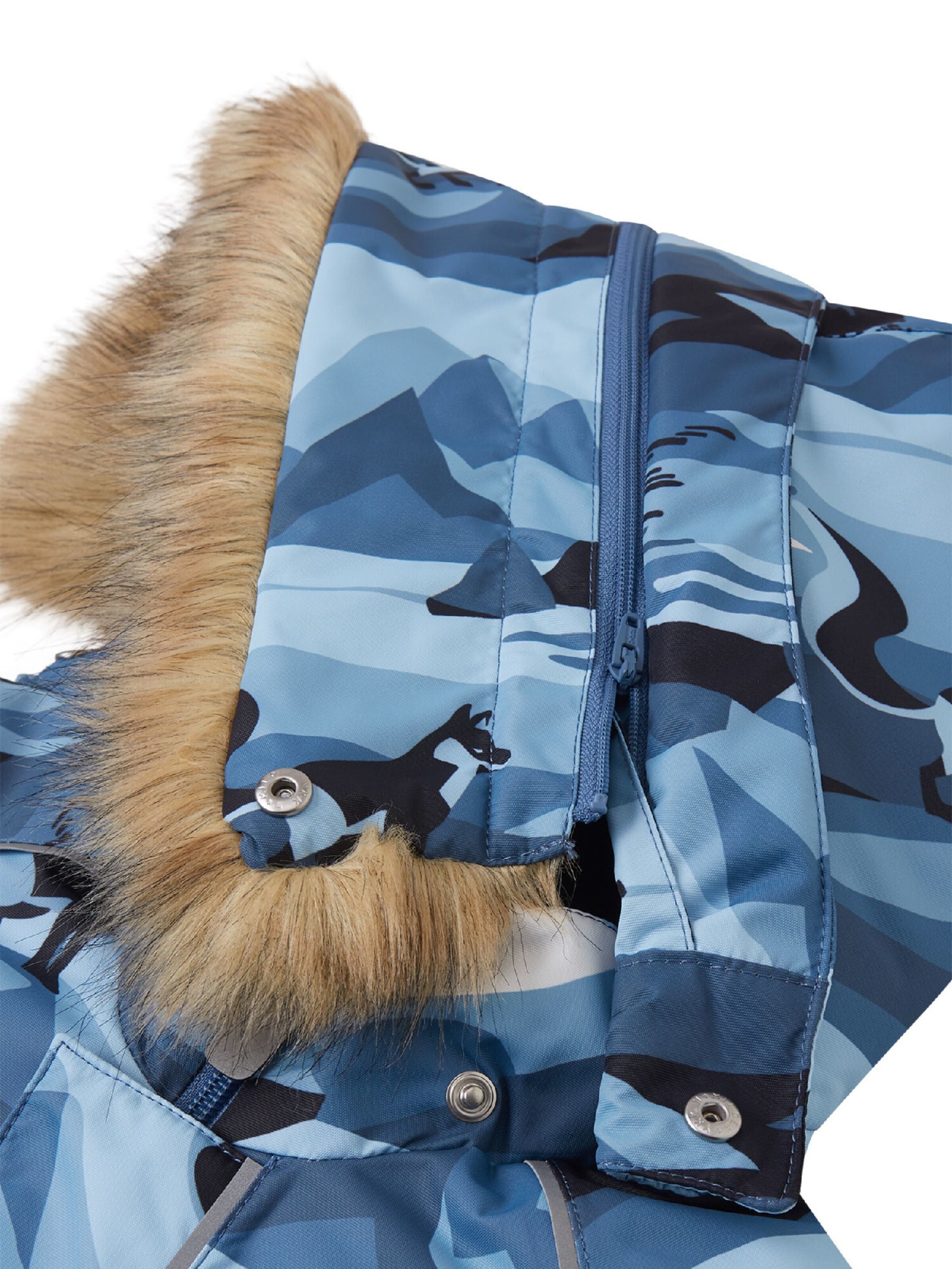 Reima Functioneel pak 'Lappi' in Blauw