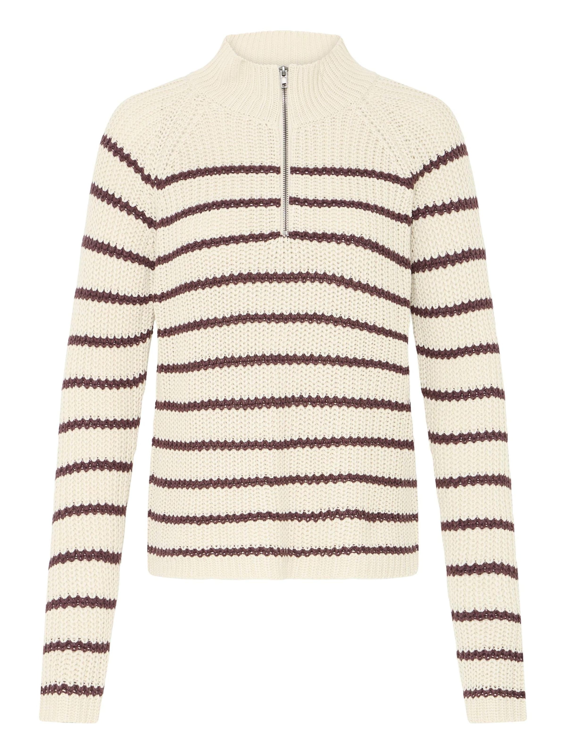 Oxmo - Pullover ' KANNA ' em bege: frente