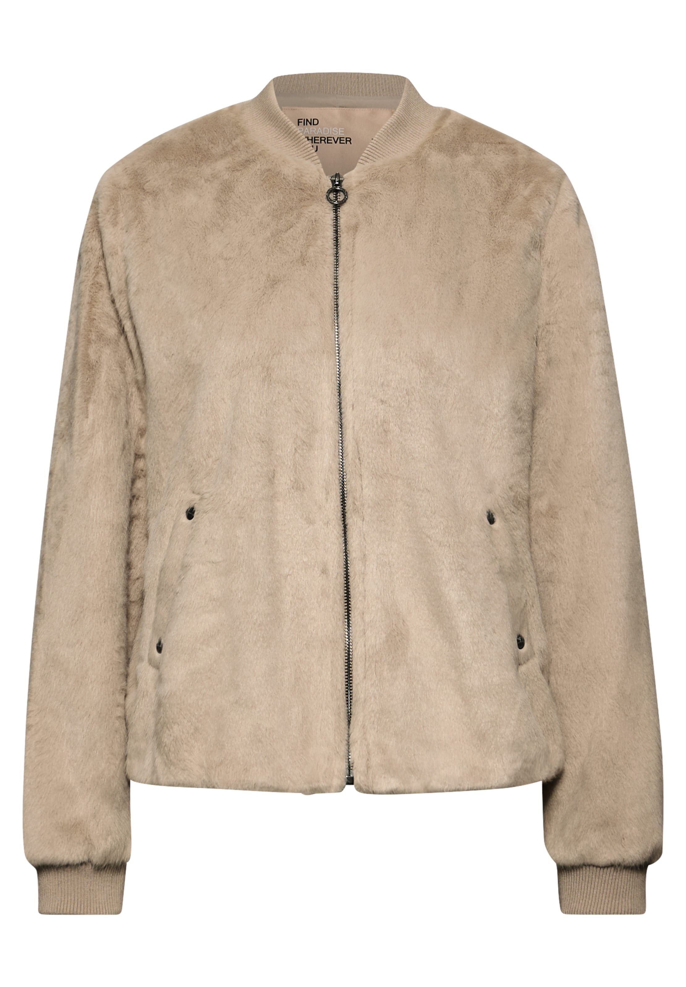 STREET ONE Jacke in Beige: Vorderseite