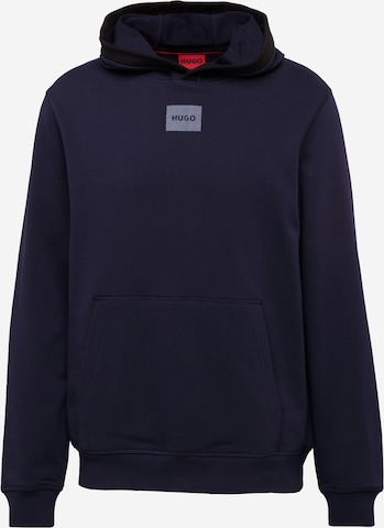 Sweat-shirt 'Daratscho' HUGO Red en bleu : devant