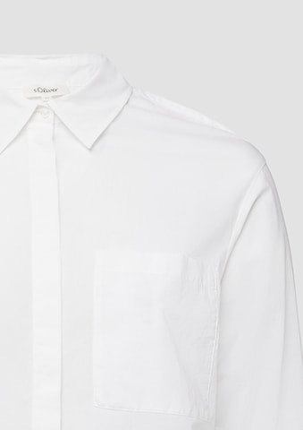 s.Oliver Blouse in White