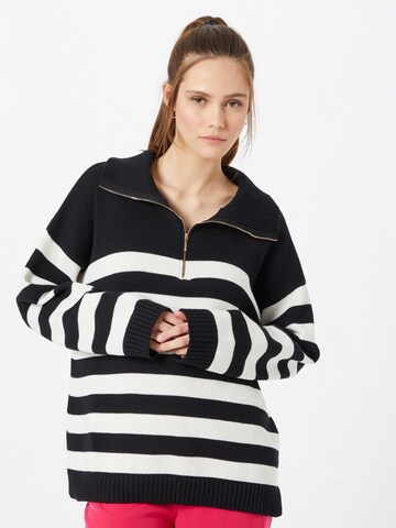 Parisienne et Alors - Pullover 'VOLGA' em preto: frente