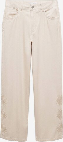 MANGO TEEN Loosefit Hose 'Sun' in Beige: predná strana