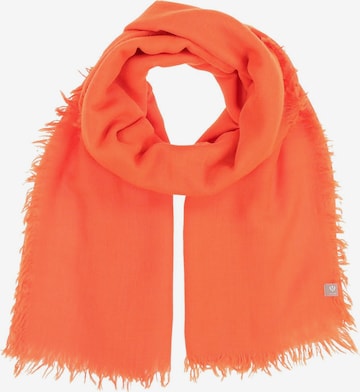 FRAAS Schal in Orange: Vorderseite