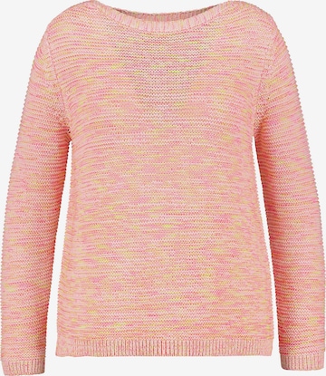 SAMOON Sweater in Orange: front