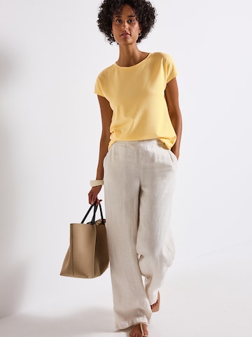 T-shirt STREET ONE en jaune