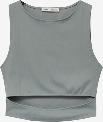 Pull&Bear Top in Groen: voorkant