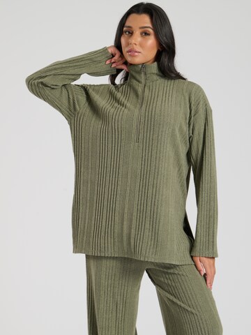 Loungeable Pyjama in Grün