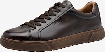 Baskets basses Tamaris en marron : devant